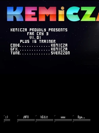 Far Cry 3: Трейнер/Trainer (+16) [1.01: DX9/11] {KEMiCZA}