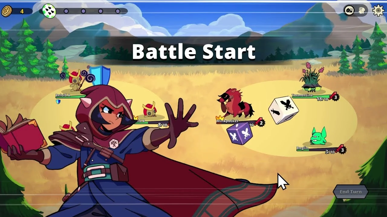 Уникальная тактическая игра в жанре roguelite Dicefolk выйдет на ПК в Steam в 2023 году