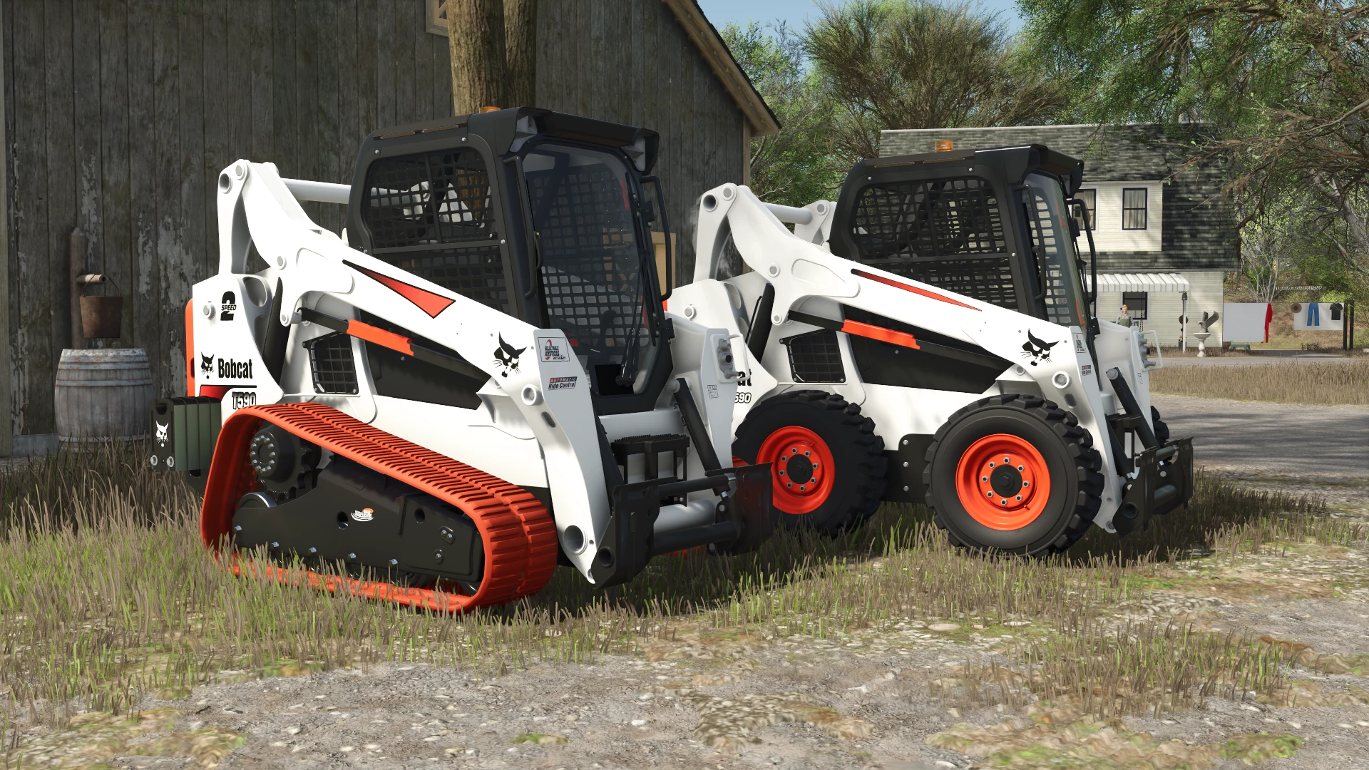 Farming Simulator 25 "Мини погрузчик Bobcat 590" [v1.0.0.0]