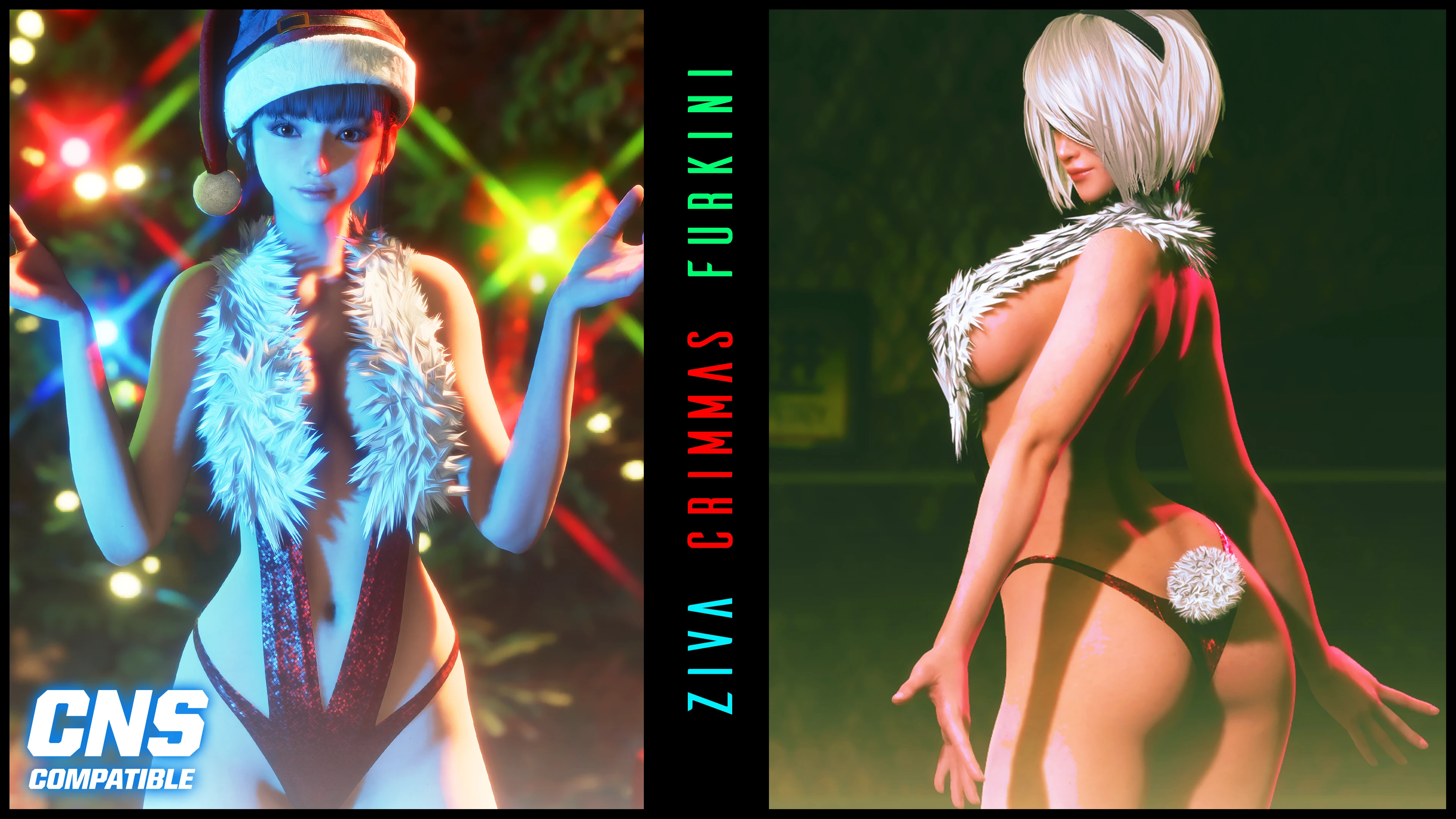 Stellar Blade "Новогоднее бикини для Евы"