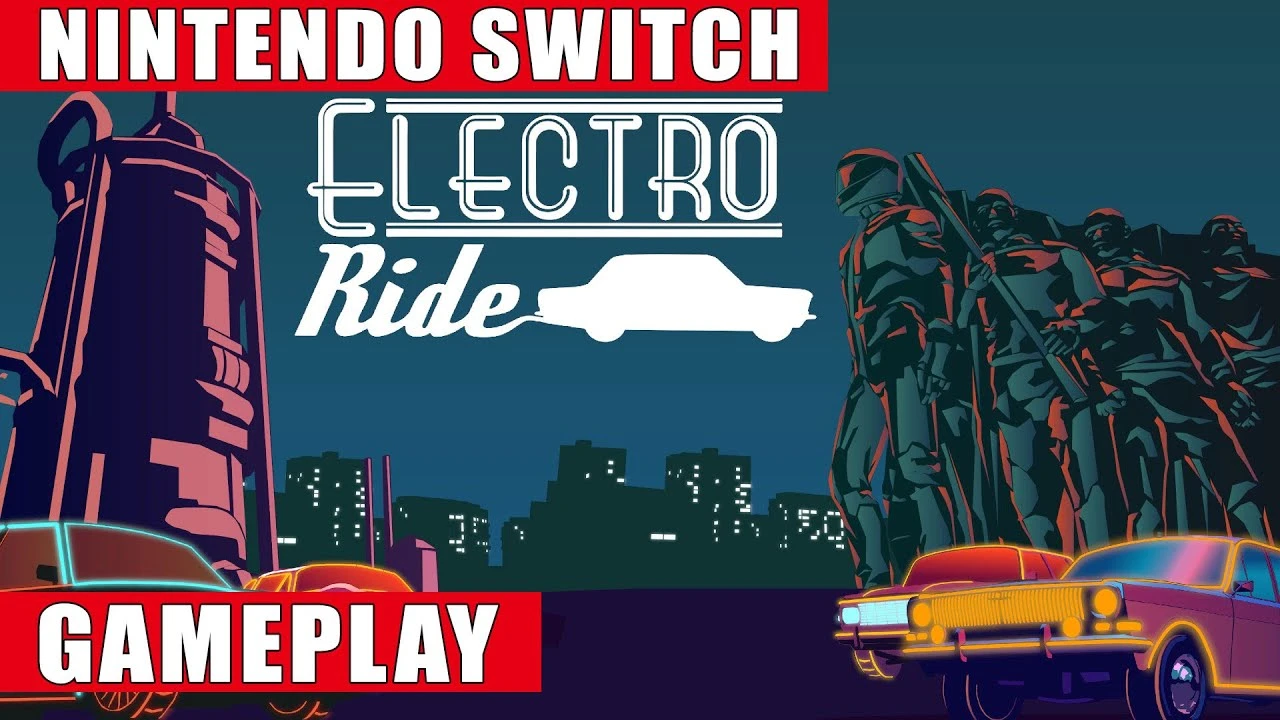 Видео игрового процесса неоновых гонок Electro Ride: The Neon Racing