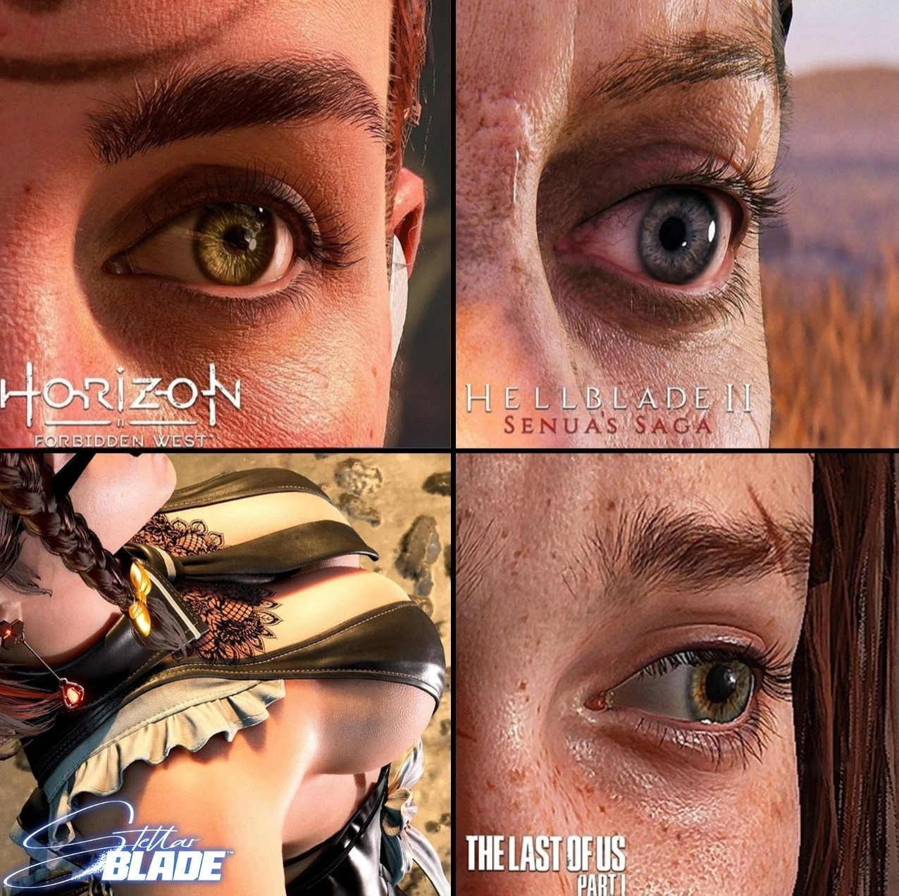 Самые красивые и детализированные глаза в видеоиграх