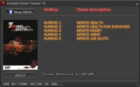 Zombie Driver: Трейнер (+5) [1.0] {l0wb1t}
