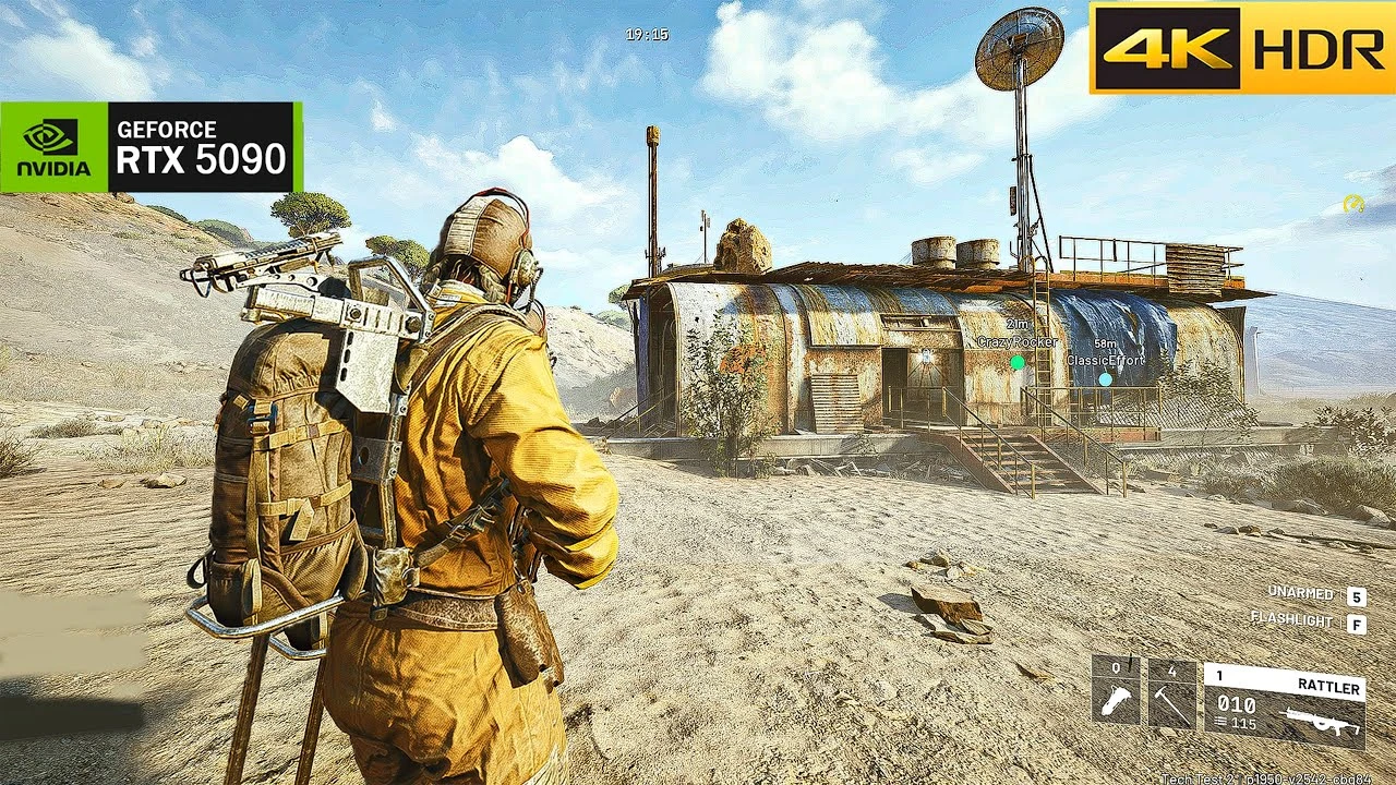 30 минут геймплея ARC Raiders на ПК с RTX 5090