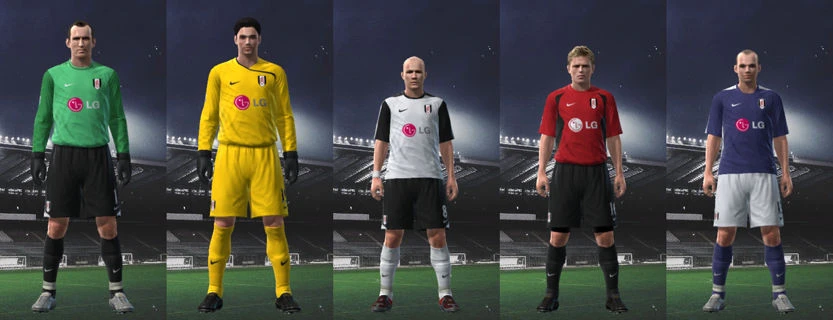 PES 2009 "Fulham 09/10 Kit Set by Nicklaaas"