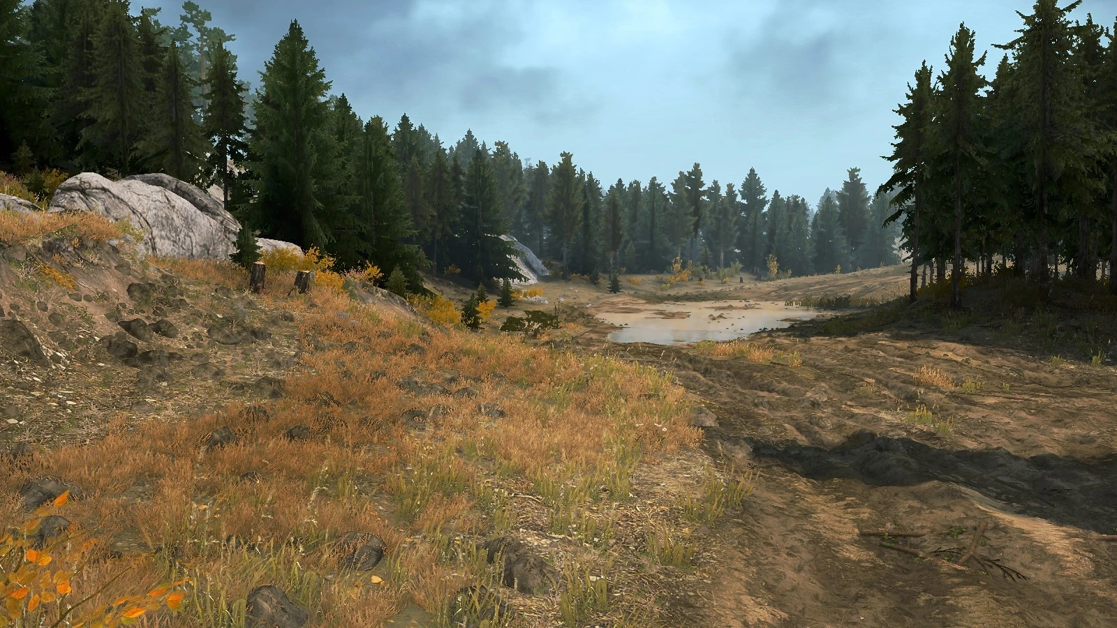 Spintires: MudRunner "Карта - Делать было нечего 3 v1.0 (v25.02.21)"