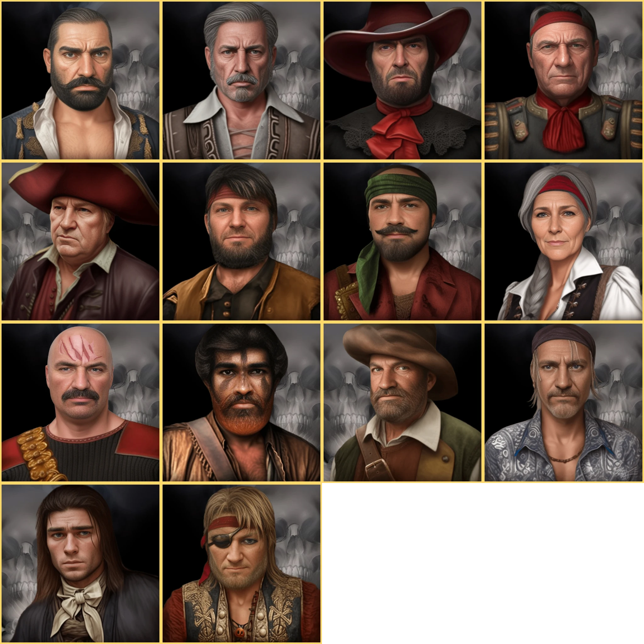 Sea Dogs: To Each His Own "Новые портреты для сюжетных пиратов"