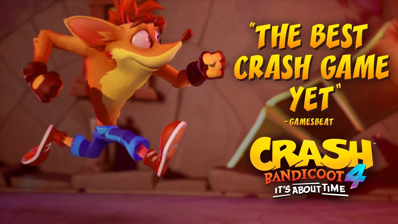 Хвалебный трейлер Crash Bandicoot 4: It's About Time