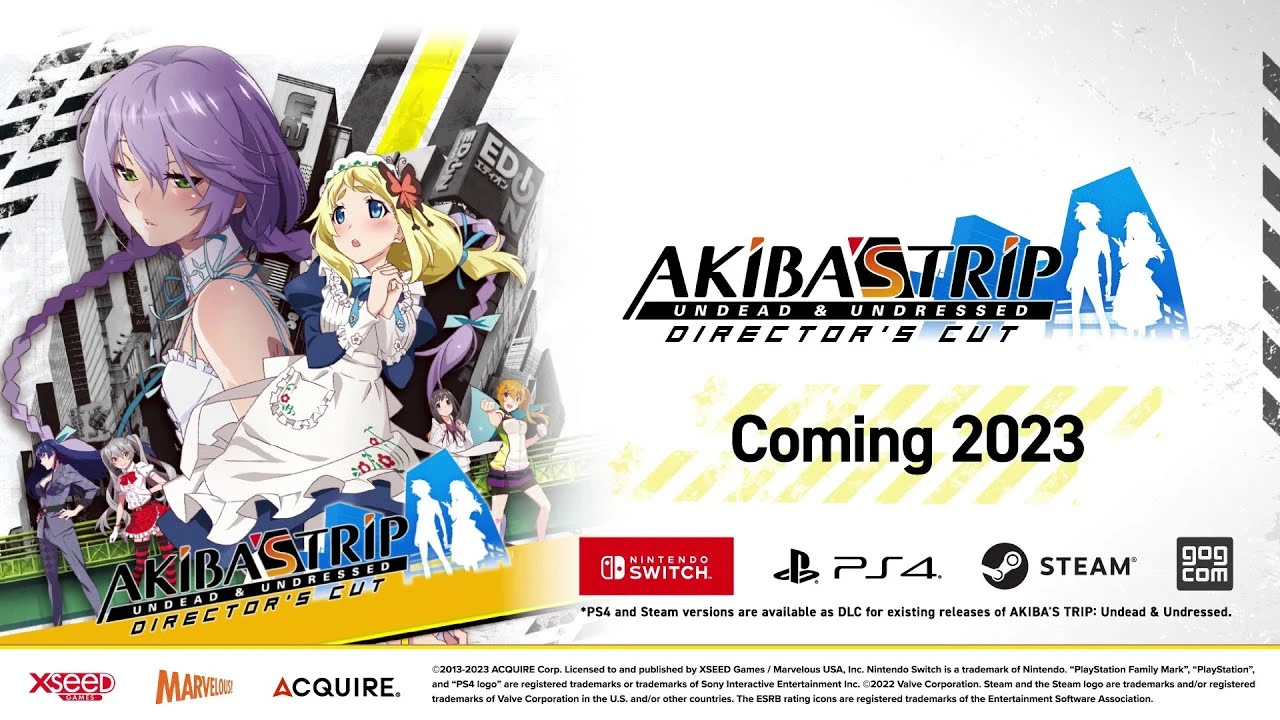 AKIBA'S TRIP: Undead & Undressed Director's Cut выйдет на Западе в 2023
