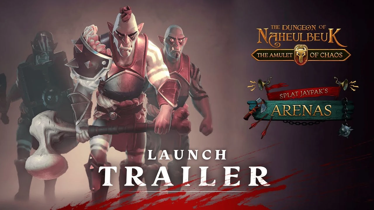 The Dungeon of Naheulbeuk: Amulet of Chaos вышла на консоли нового поколения. Стал доступен DLC Splat Jaypak's Arenas
