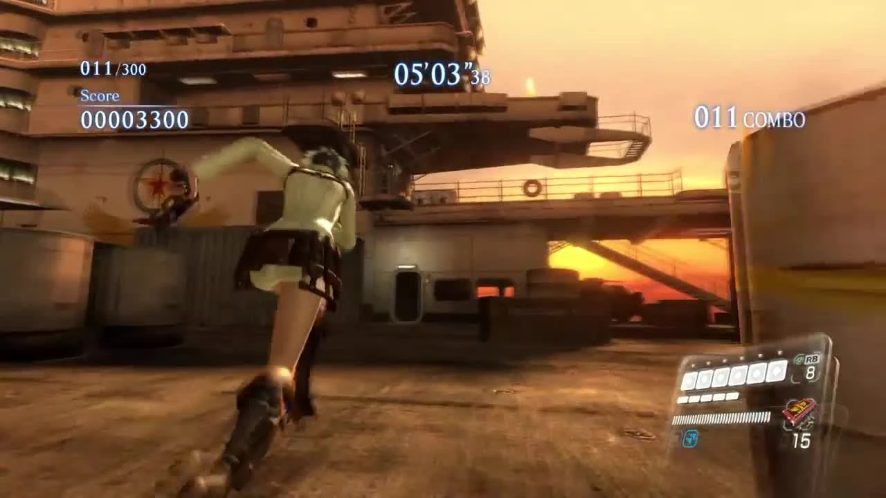 Леди из DMC4 в Resident Evil 6 (мод)