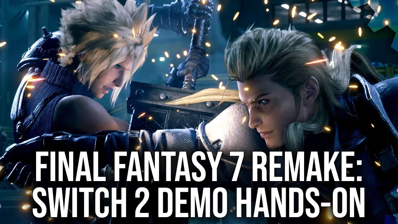 FF7 Remake Intergrade работает и выглядит хорошо на Nintendo Switch 2