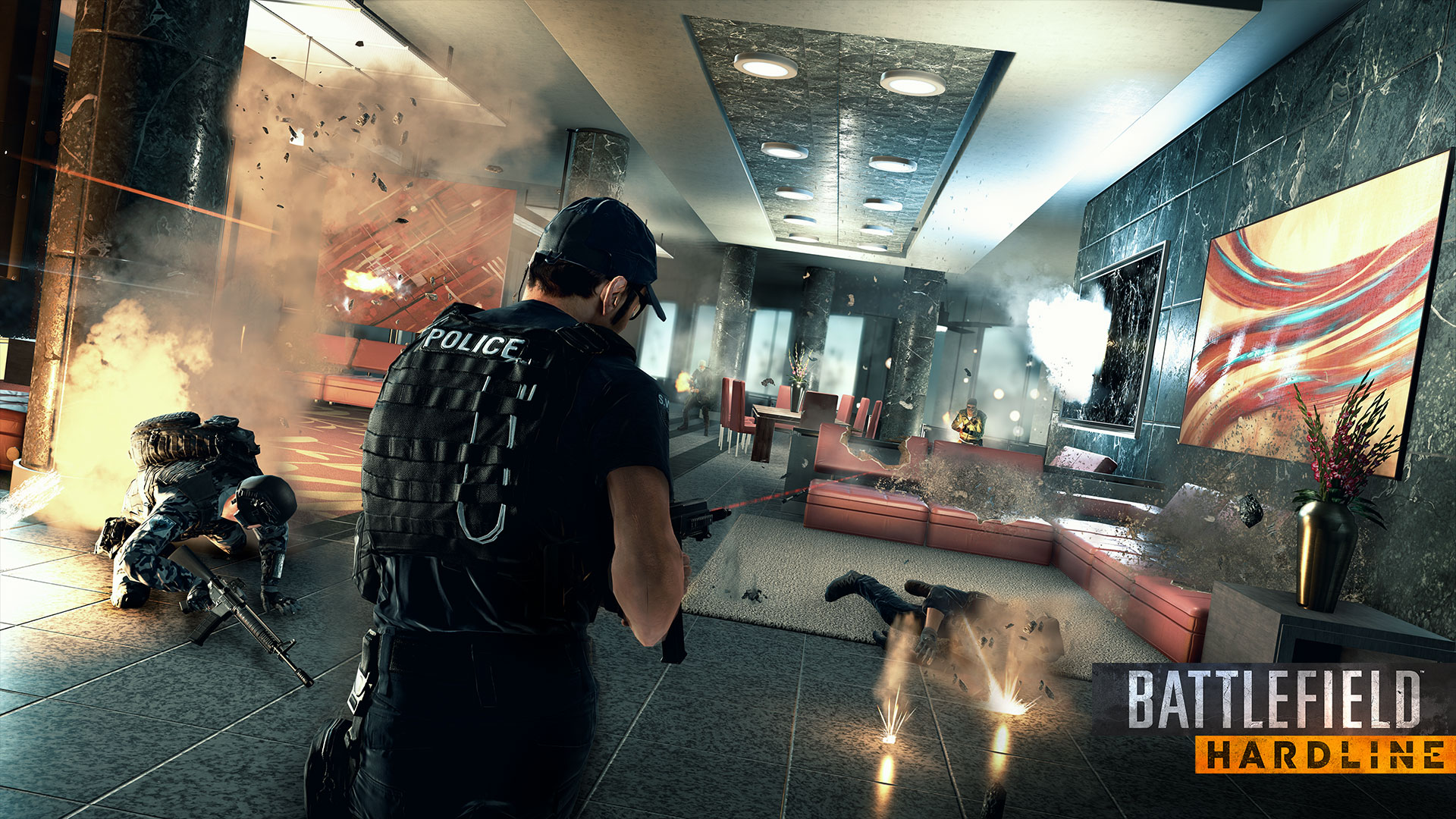 Battlefield Hardline 12 минут одиночной игры\Multiplayer Trailer