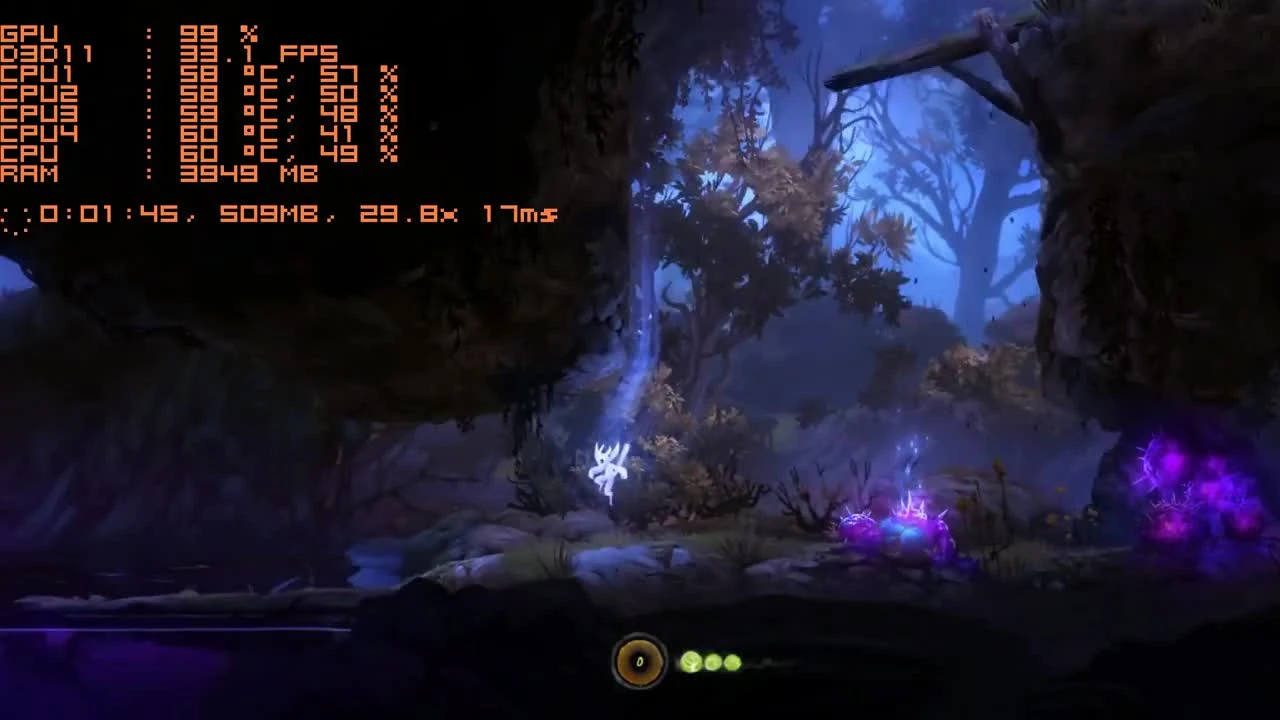 Ori and the Blind Forest - Pentium G4560 + Intel HD 610 - 8GB RAM