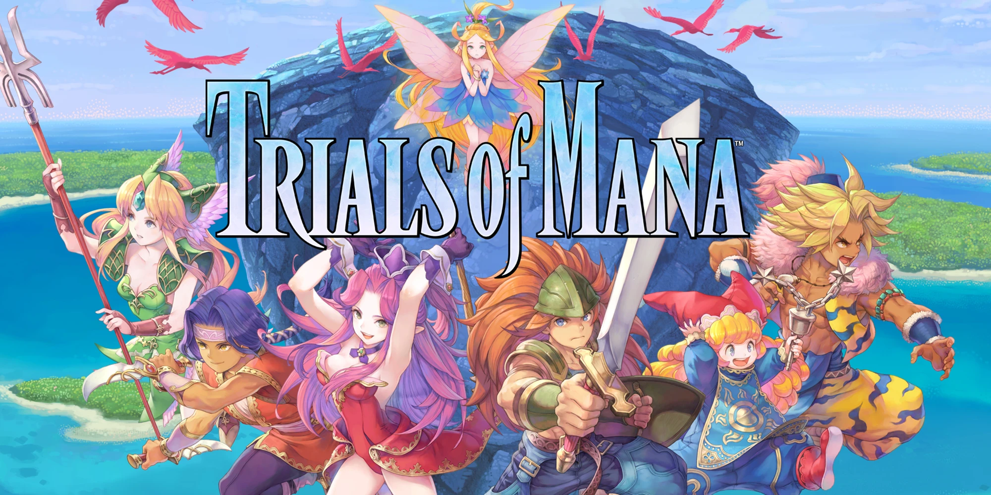 Геймплей демоверсии Trials of Mana с Nintendo Switch
