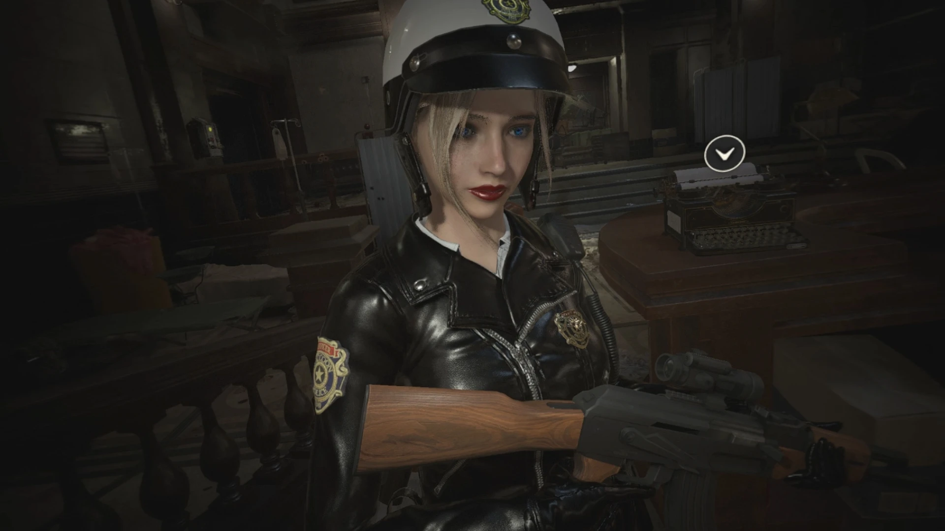 Resident Evil 2 "Клэр Ретро полицейский - ретекстур"