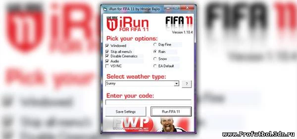 FIFA 11 "iRun 1.10.8"