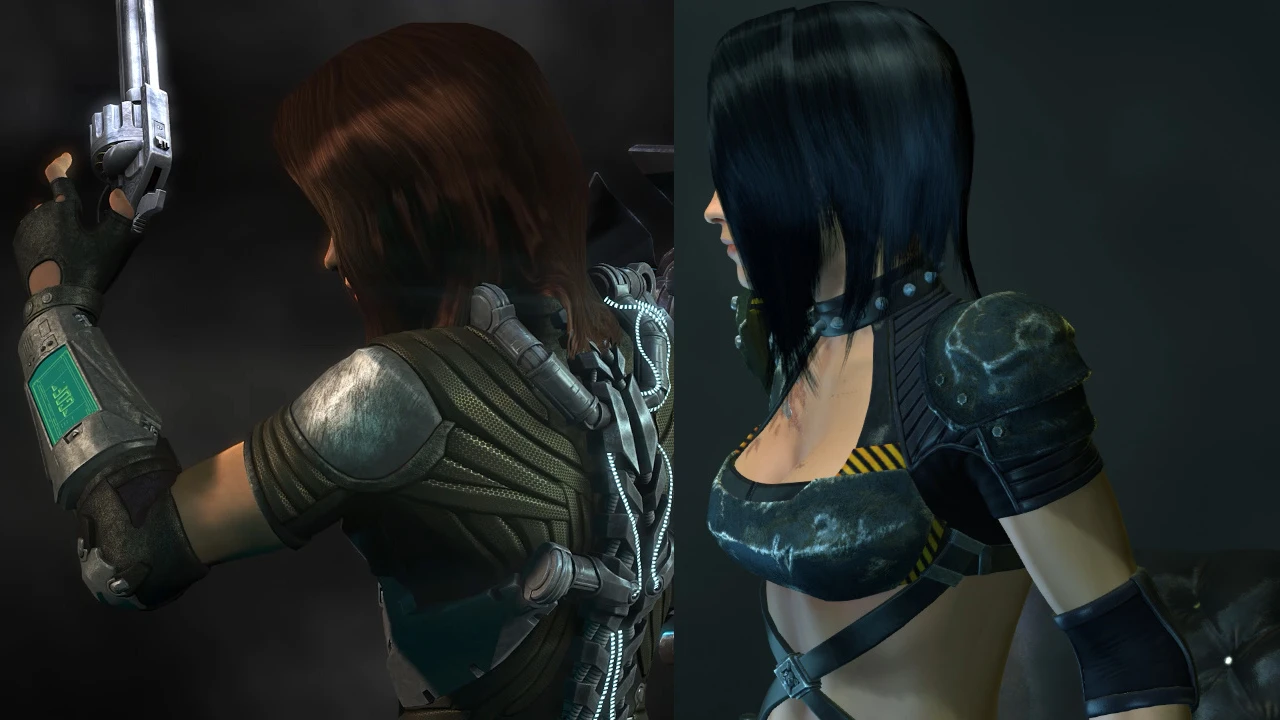 Сравнение старой и новой версий главной героини видеоигры Bombshell