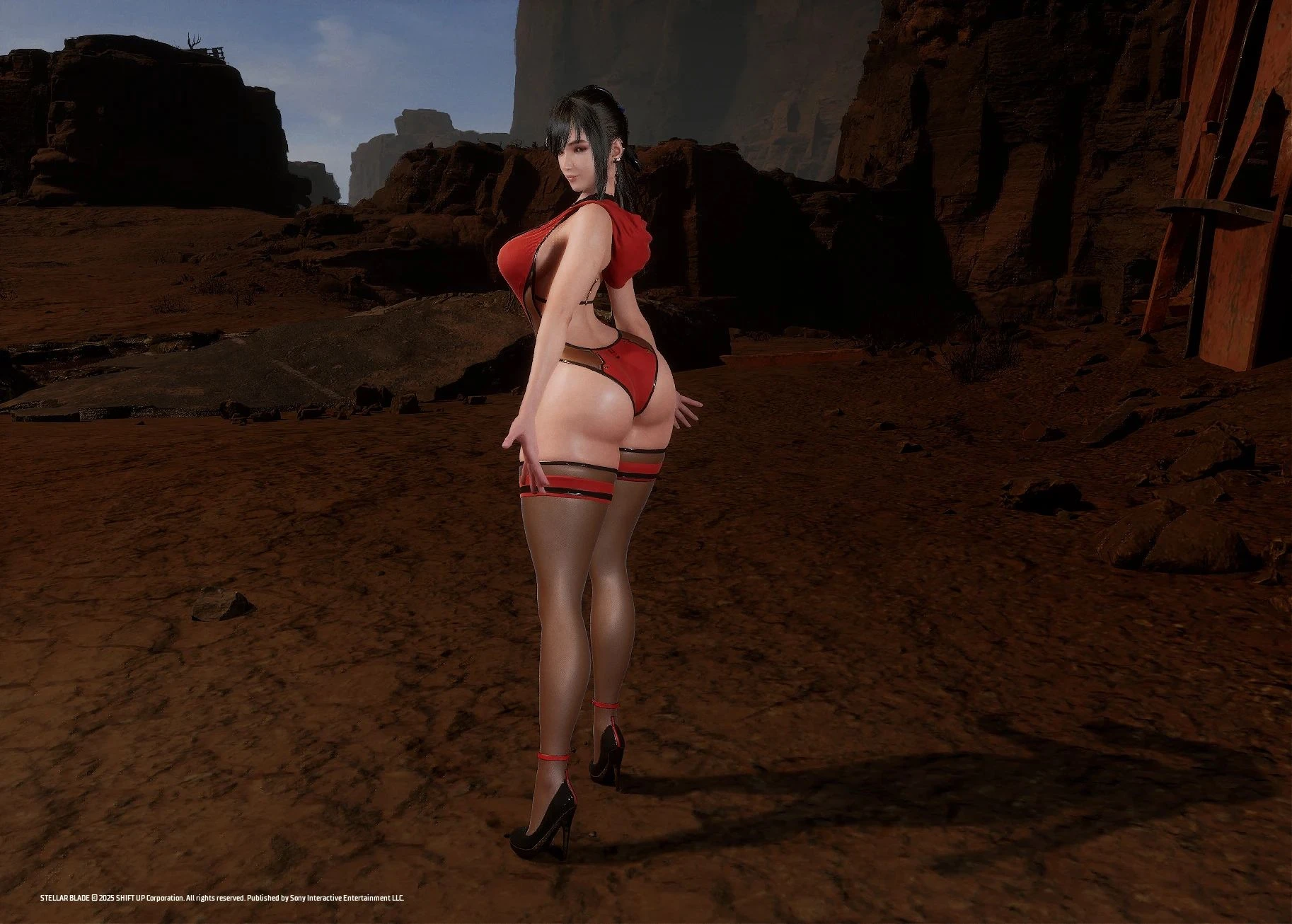 Stellar Blade "Модифицированная Летняя Красная Шапочка"