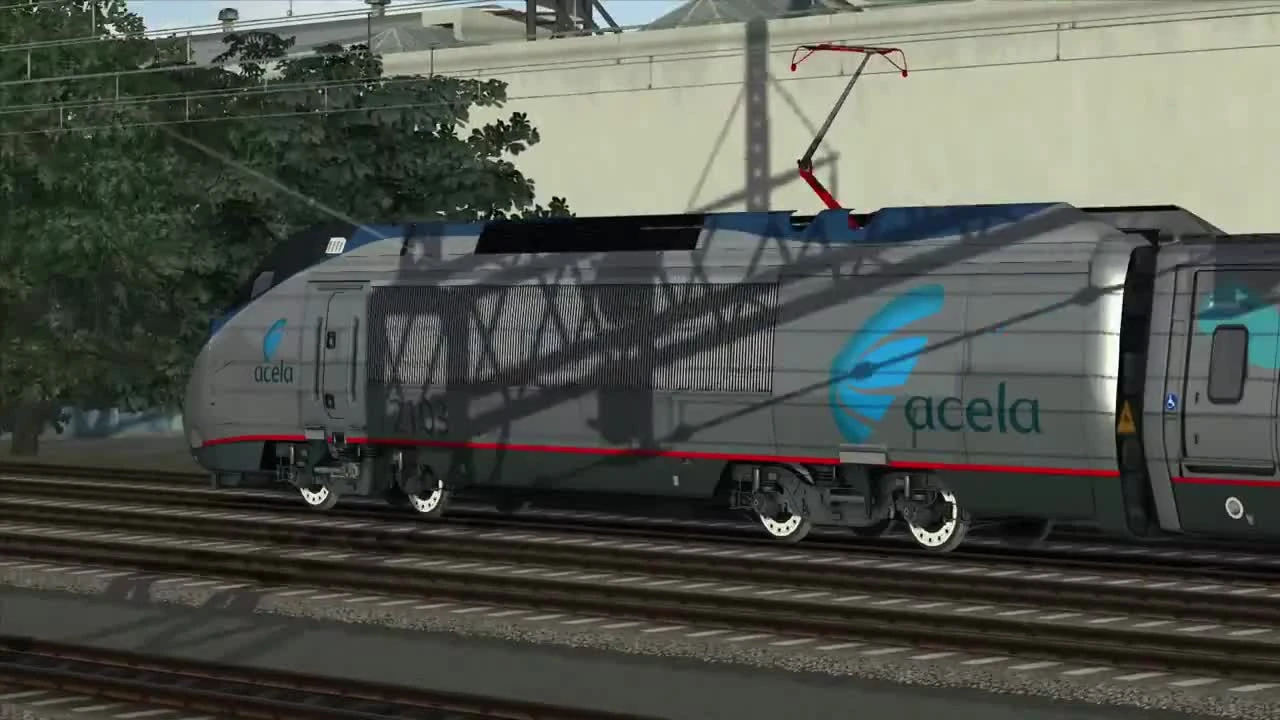 Amtrak Acela Express 140mph Train Simulator