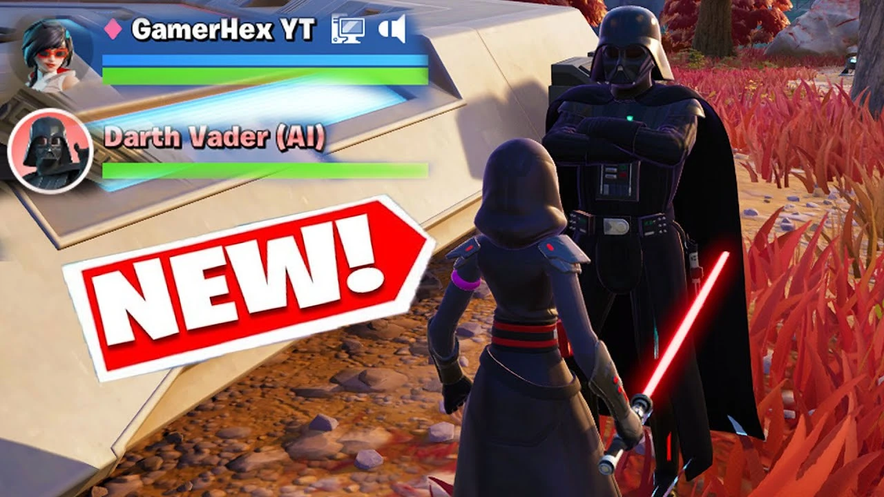 В Fortnite добавили ИИ с голосом Дарта Вейдера - с ним можно поговорить