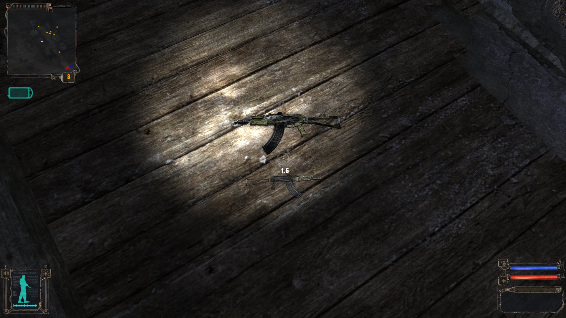 S.T.A.L.K.E.R.: Shadow of Chernobyl "Камуфляжный АКМ-74/2У"