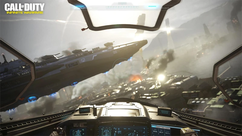 В Call of Duty: Infinite Warfare будет не только заскриптованный геймплей на истребителях