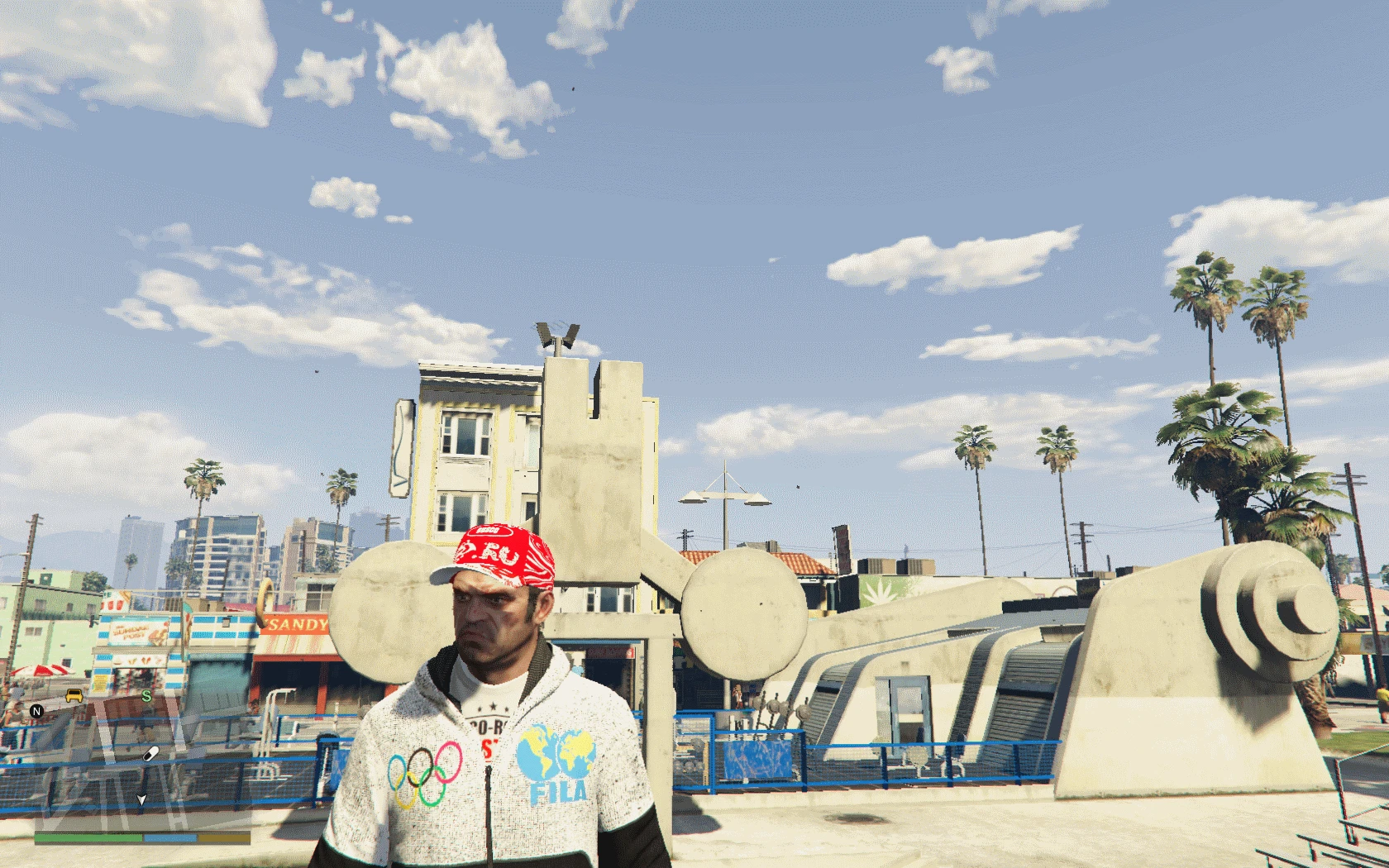 Grand Theft Auto 5 "Olympic Wrestling Suit for Trevor"
