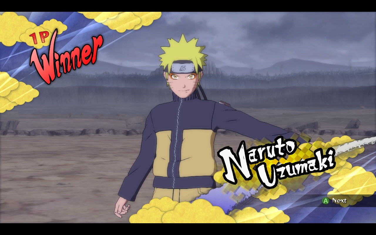 Naruto Shippuden: Ultimate Ninja Storm 2 "Наруто (Режим отшельника) альтернативные цвета из Connections"