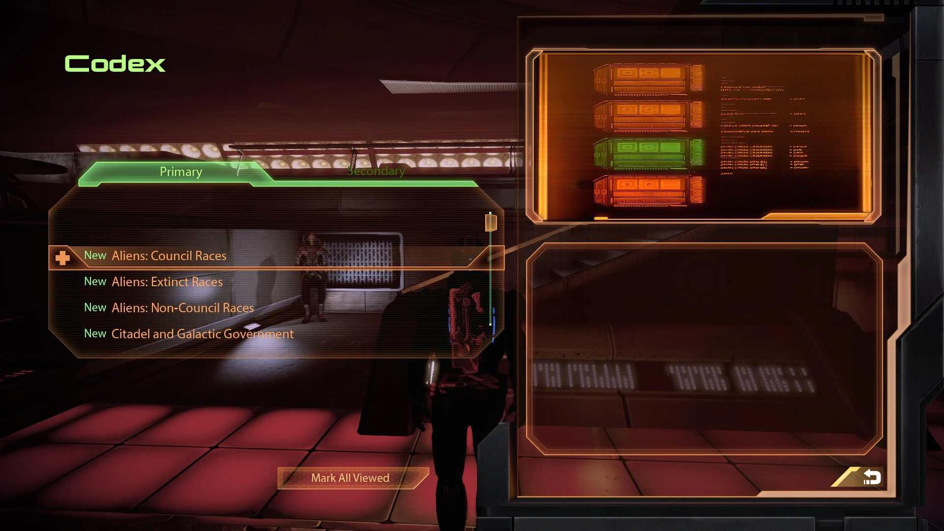 Mass Effect Legendary Edition "Улучшенное управление - Дополнительные комбинации клавиш"