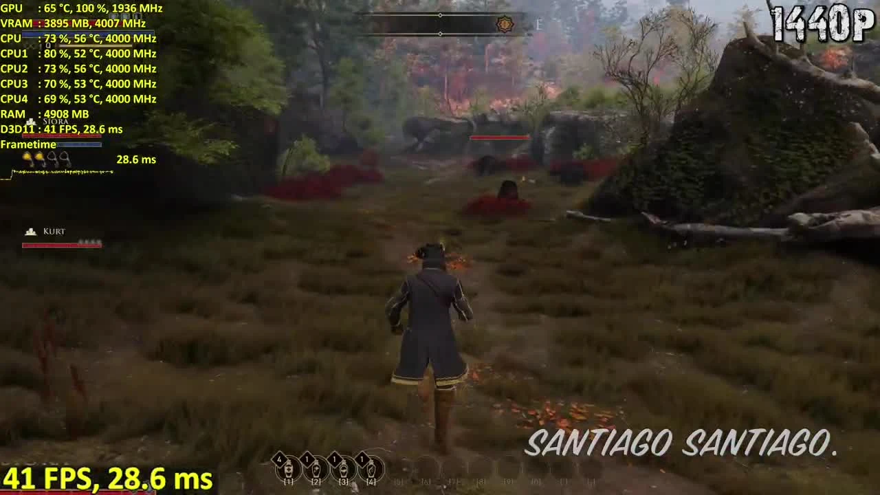 GreedFall - Тест на GTX 1060 - 1080p - 900p - 1440p - i3 9100f