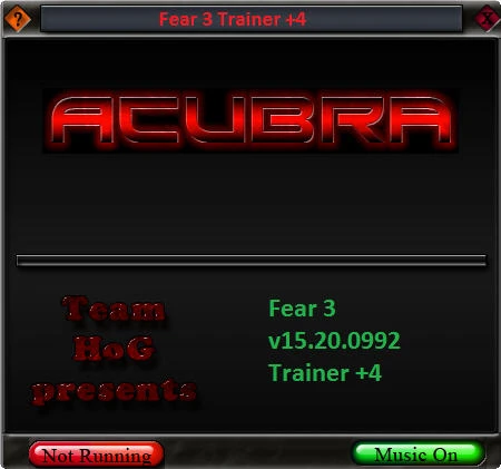 F.E.A.R. 3: Трейнер (+4) [15.20.0992 Prebuild] {HoG}