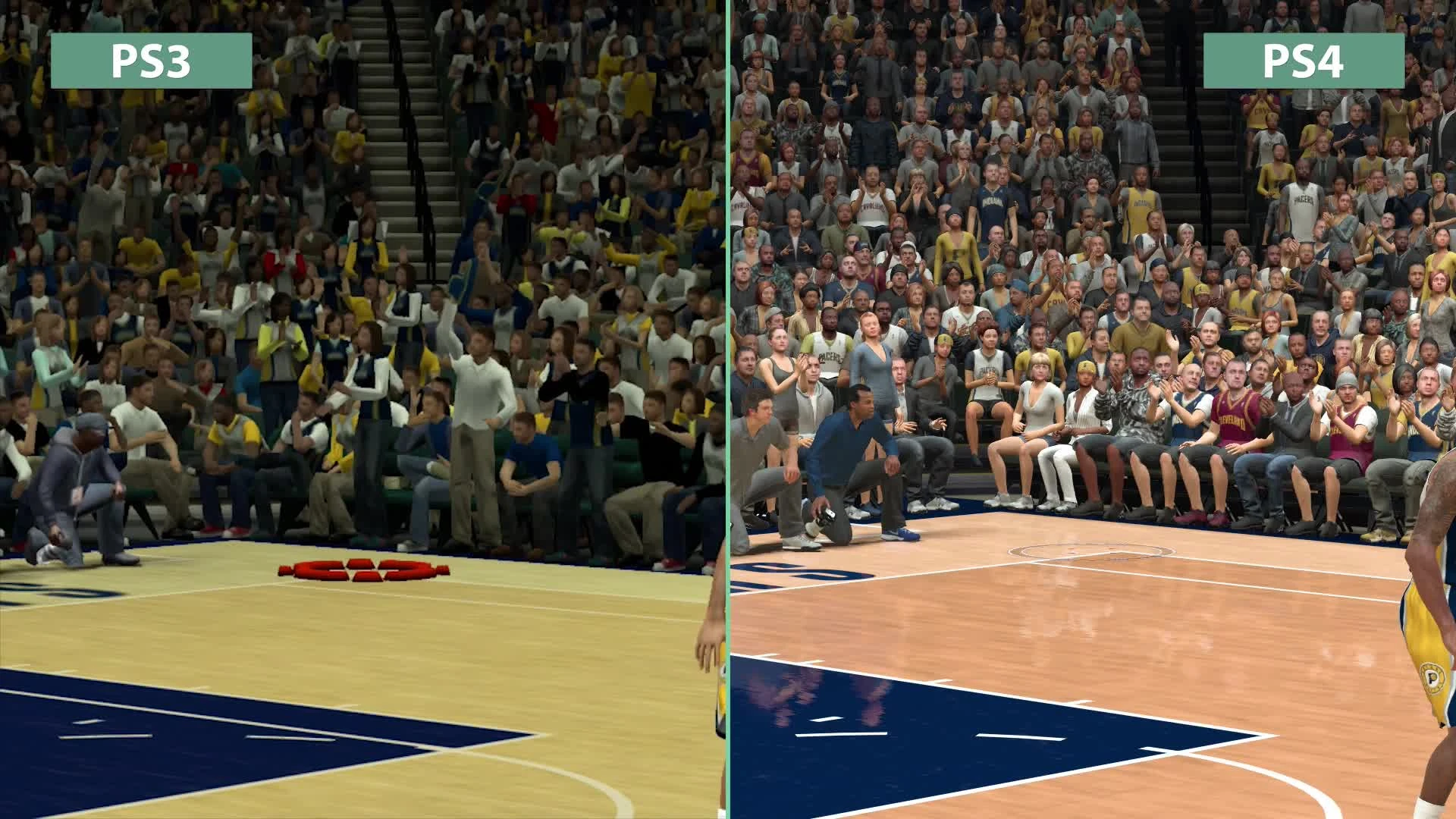 NBA 2K17- Сравнение графики PS3 vs. PS4 (Candyland)