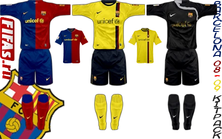 FIFA 08 "Barcelona Kitpatch 2008/09"