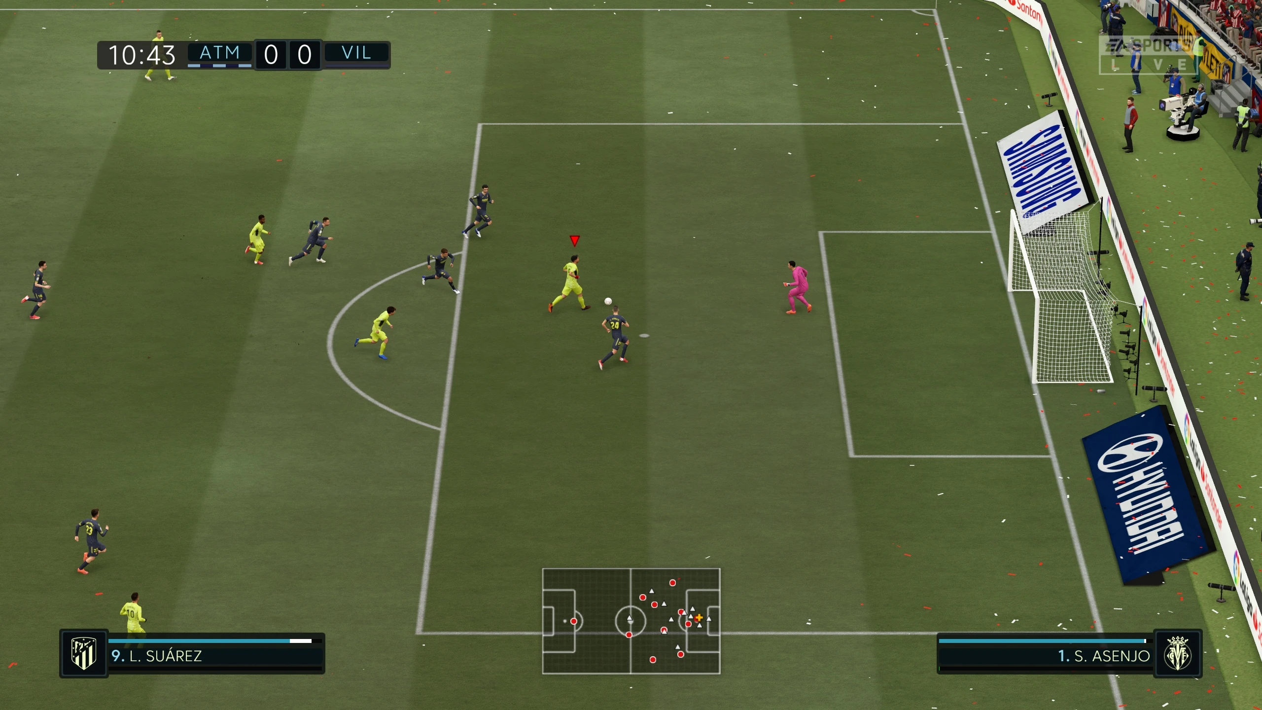 FIFA 21 "Реальные рекламные щиты за воротами"