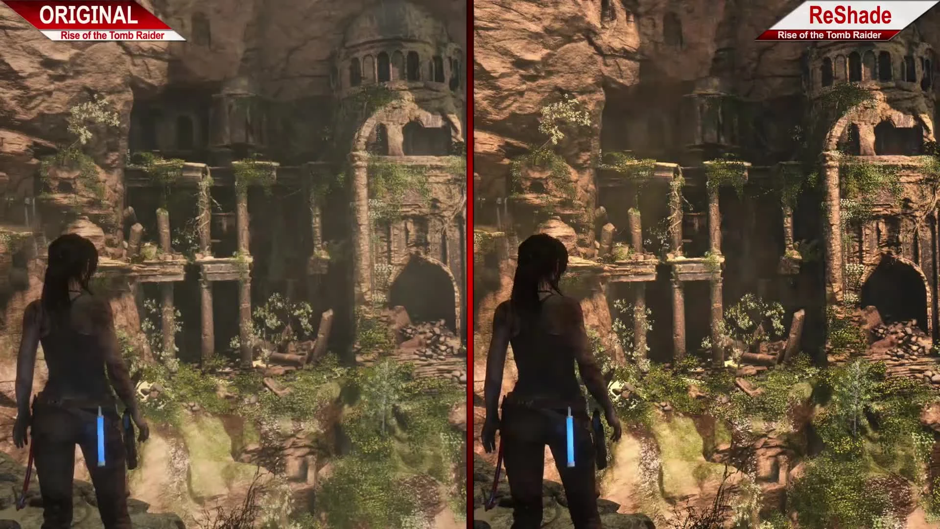 Сравнение | Rise of the Tomb Raider | Original VS ReShade | ULTRA | + BENCHMARK !