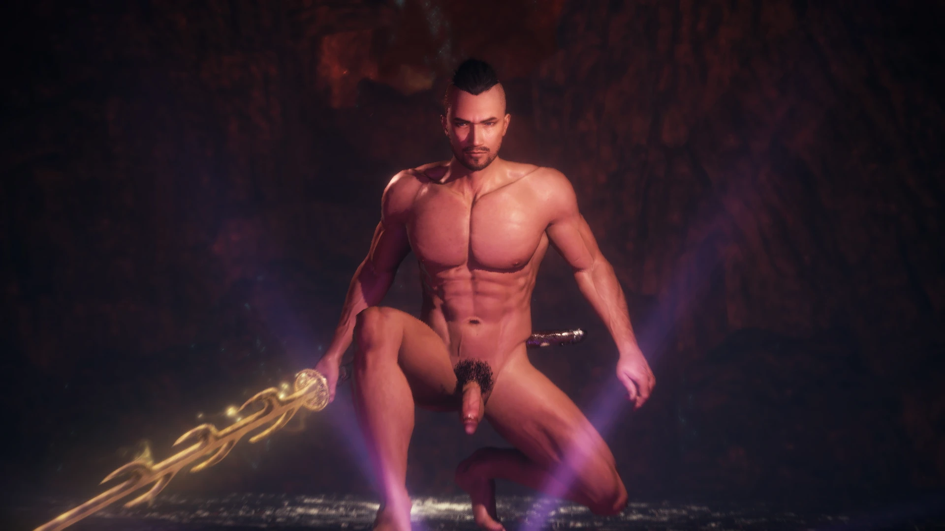 Nioh 2 "Голый мужской персонаж"