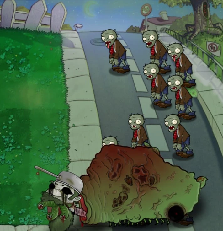 Plants vs. Zombies "Гнилое Гнездо Гороха"