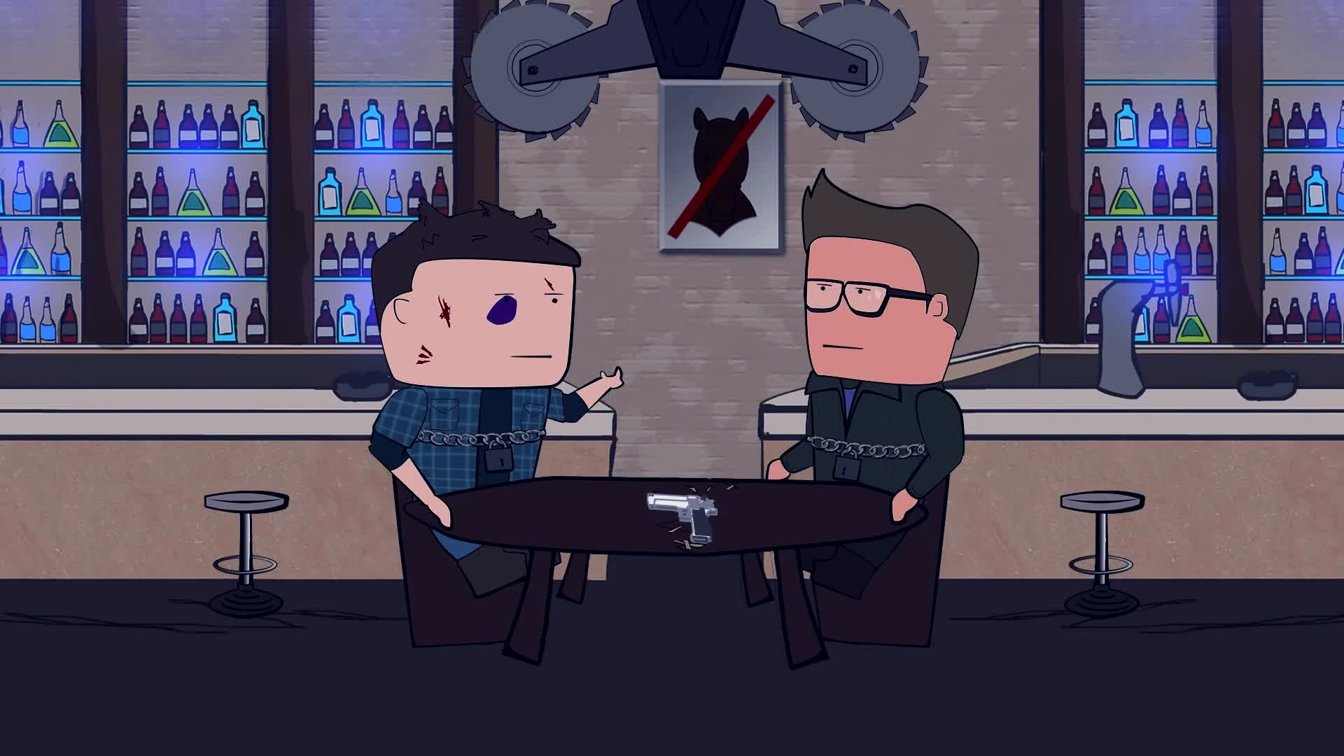 Уэс и Флинн Играют в Until Dawn