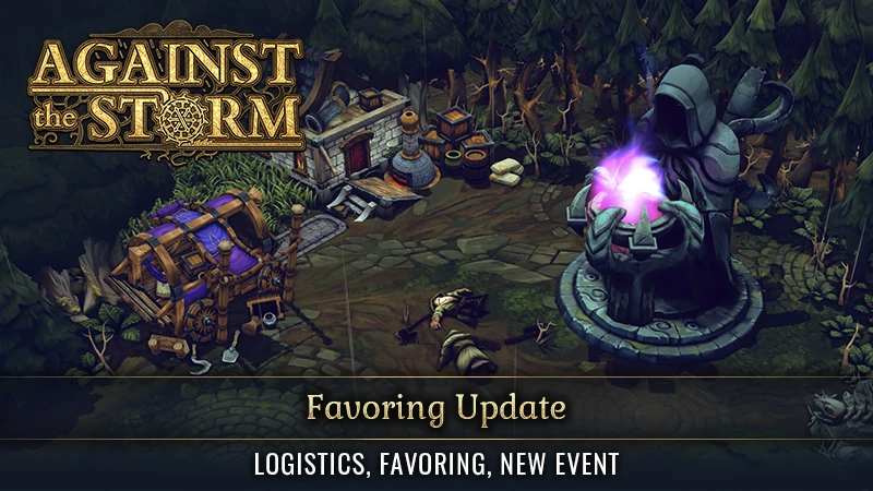 В градостроительном симуляторе Against the Storm появятся новые виды и улучшенная логистика