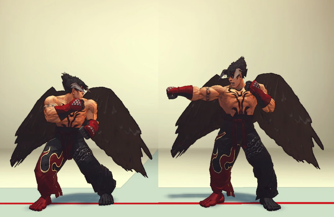 Ultra Street Fighter 4 "Скин: Jin Kazama"