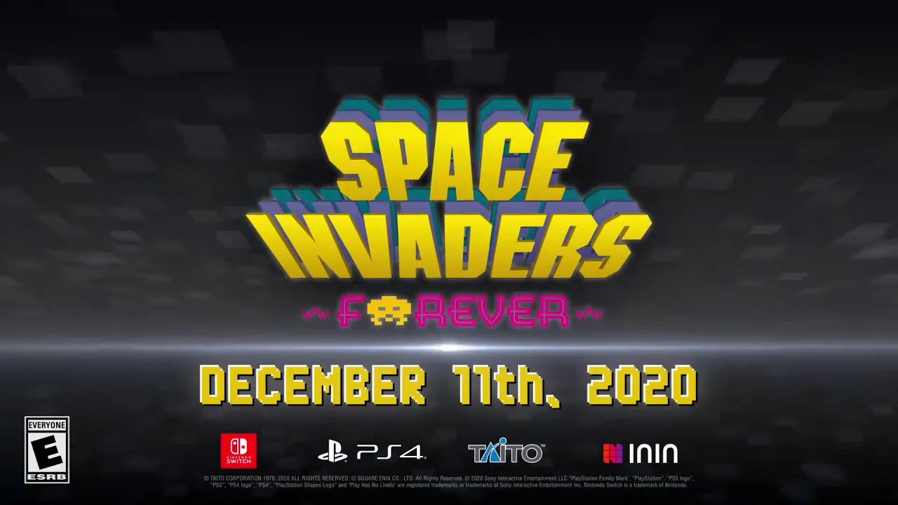 Коллекция Space Invaders выйдет на PS4 и Switch в декабре