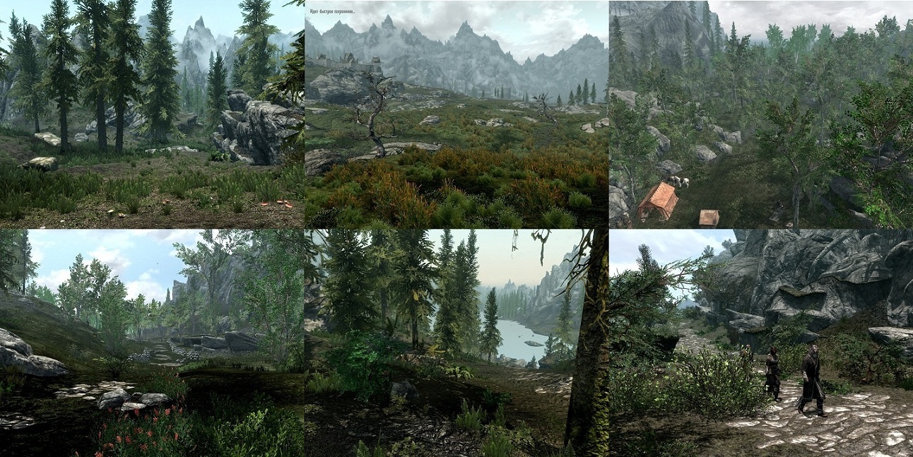 TES 5: Skyrim "Позднее лето Скайрима" финальная версия - Late summer of Skyrim."