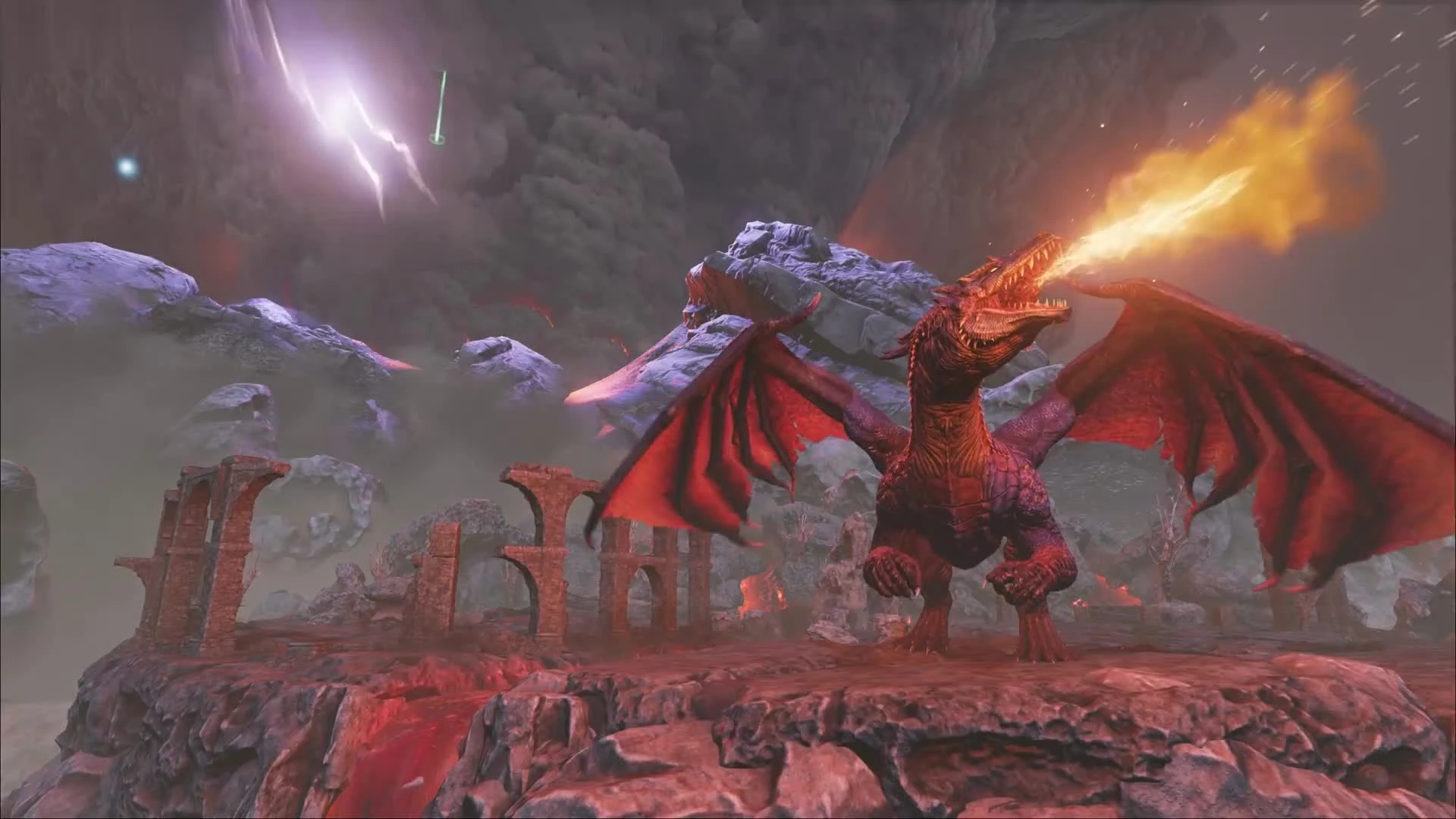 В ARK: Survival Evolved появился огнедышащий дракон-босс