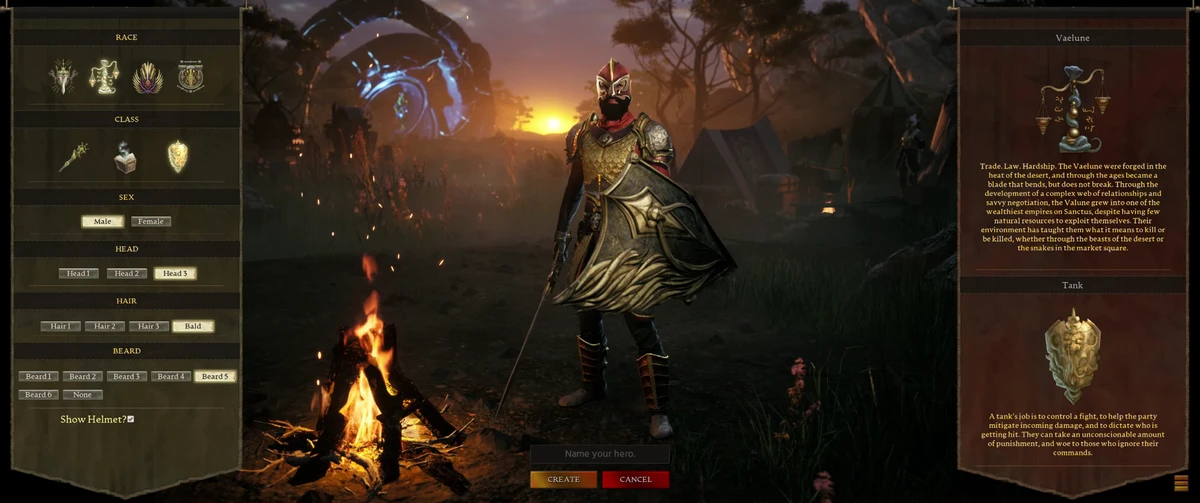 Разработчики Ashes of Creation хотят знать, сколько времени вы проводите в редакторе персонажа