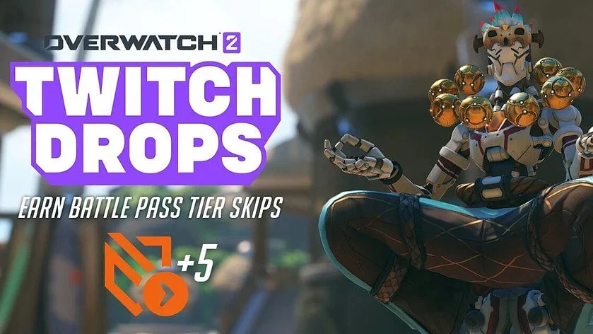 Получите до 5 уровней "Боевого пропуска" за просмотр трансляций по Overwatch 2 на Twitch