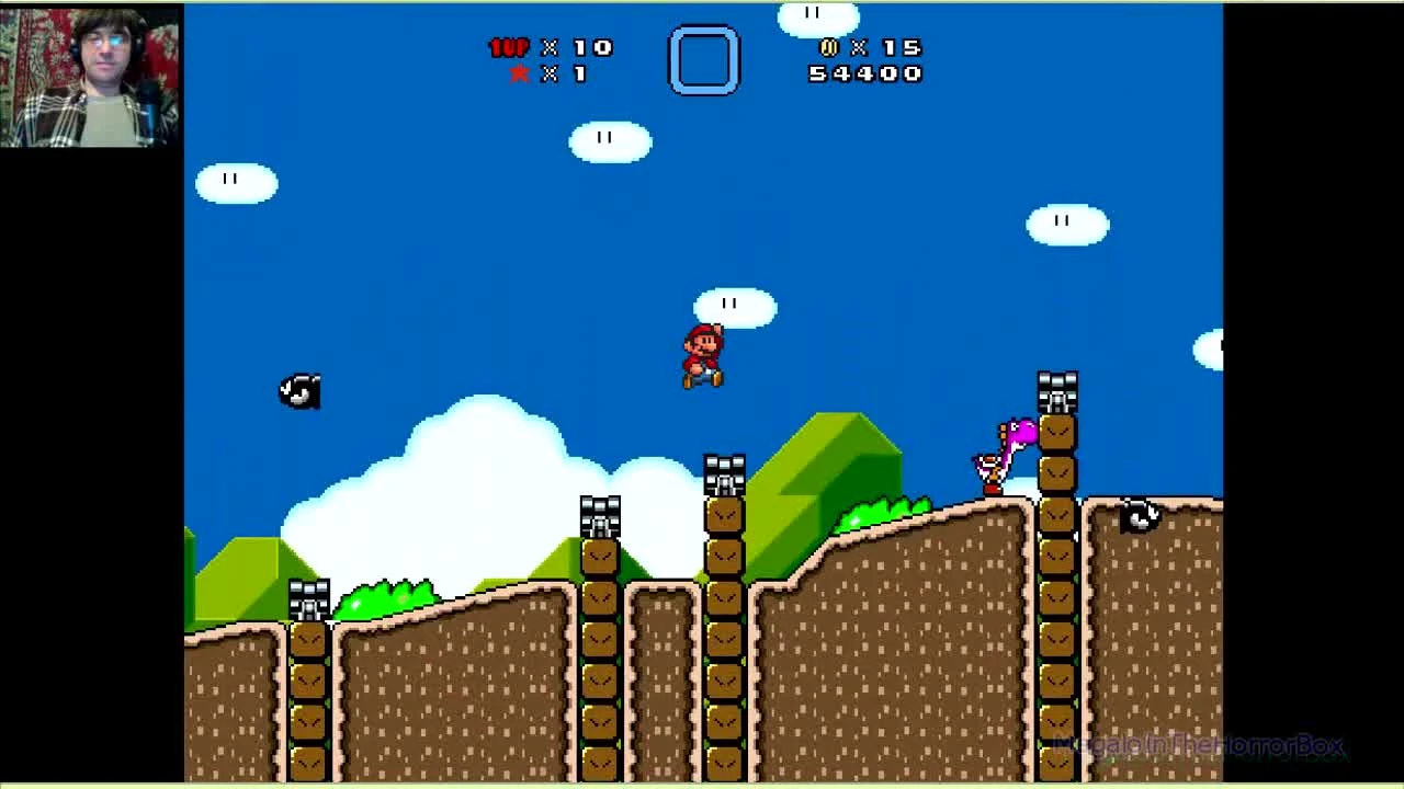 Super Mario Bros. X (v. 2.0) - The Invasion 2 - 3 уровень - Динозаврики!!! (прохождение на русском)