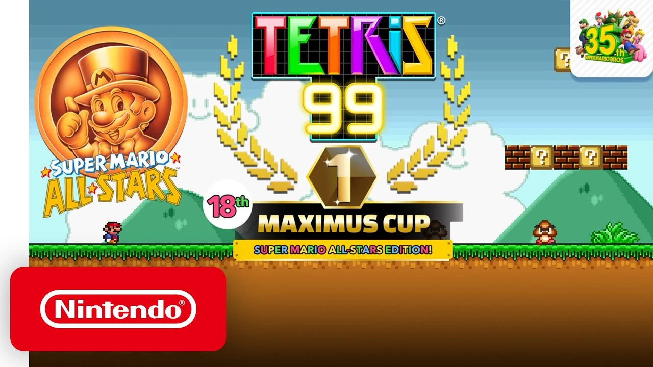 В игре Tetris 99 решили отметить юбилей водопроводчика Марио