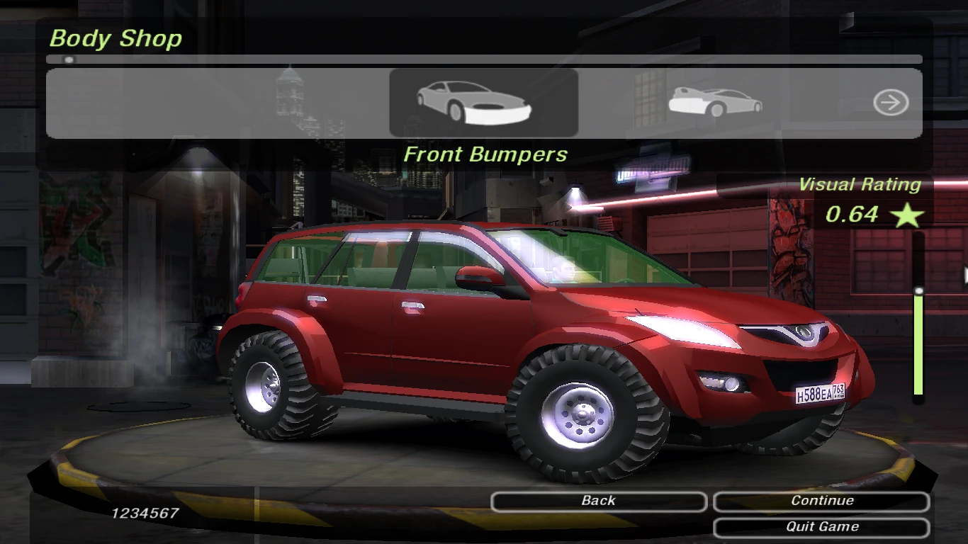 Need for Speed: Underground 2 "Арктик Тракс - Great Wall Hover H5"