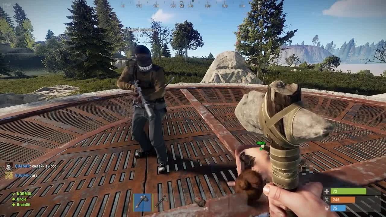 Rust - Летаем на шаре (Угар)